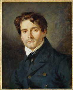 Porträt Leon Riesener von Ferdinand Victor Eugene Delacroix