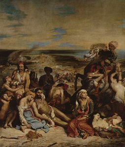 Szenen aus dem Massaker von Chios, 1822