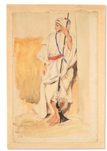 Stehender Araber