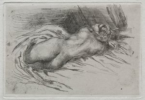Studie einer Frau von hinten gesehen, 1833
