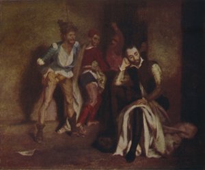 Tasso im Gefängnis, 1839, 1937 von Ferdinand Victor Eugene Delacroix