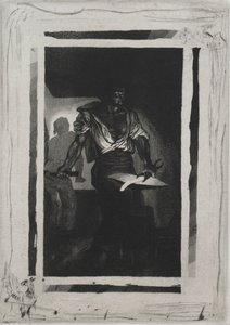 Der Schmied von Ferdinand Victor Eugene Delacroix