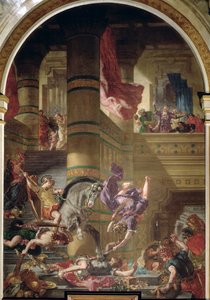 Die Vertreibung des Heliodorus aus dem Tempel, 1853-63