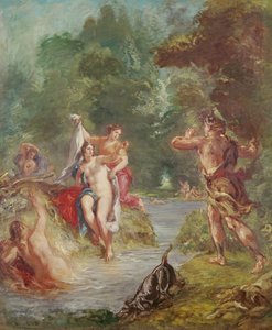 Die vier Jahreszeiten, Sommer: Diana und Actaeon, 1862