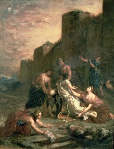 Das Martyrium des heiligen Stephanus, 1860 von Ferdinand Victor Eugene Delacroix
