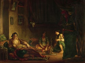 Die Frauen von Algier in ihrem Harem