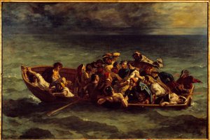 Der Untergang von Don Juan von Ferdinand Victor Eugene Delacroix