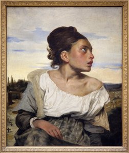 Junge Waise auf dem Friedhof, ca. 1824