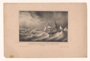 Rettung der Besatzung des Schiffes 