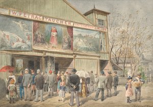 Im Wurstelprater in Wien