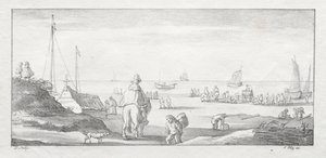 Entlang einer niederländischen Küste, 1811-1816 von Ferdinand the Elder Piloty
