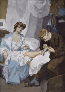 Pediküre von Ferdinand von Reznicek