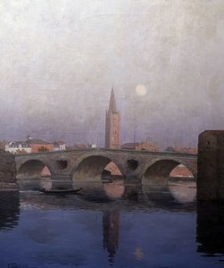 Le Pont Neuf in Toulouse, Anfang 20. Jahrhundert