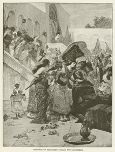 Die Hochzeit von Bedredeen Hassan und Nouredeen von Fernand Cormon