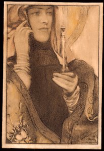 Weihrauch, 1917 von Fernand Khnopff