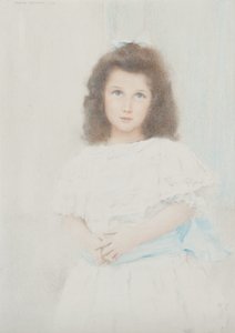 Porträt von Renée Lambert de Rothschild, Tochter des Gründers der Lambert-Bank, 1907 von Fernand Khnopff