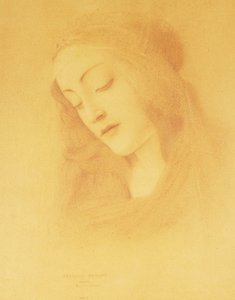 Die Jungfrau nach Botticelli; La Vierge d