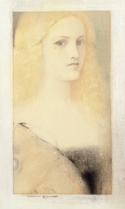 Venezianische Erinnerung von Fernand Khnopff
