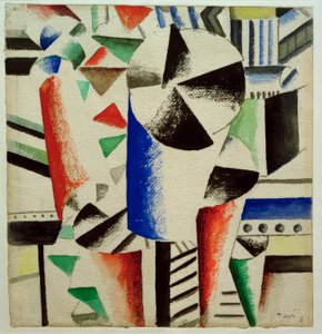 Farbige Zylinder von Fernand Leger