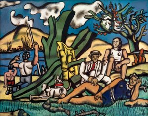 Landpartie von Fernand Leger