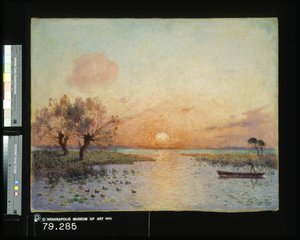 Der Teich bei Sonnenuntergang (La Mare Au Coucher Du Soleil)