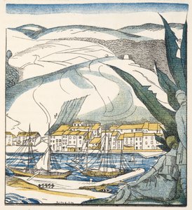 Antibes, aus Gazette de Bon Ton, veröffentlicht 1920