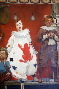 Die Akrobaten (Detail), 1888