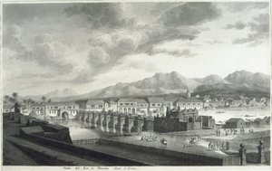 Ansicht von Fort Santiago in Manila