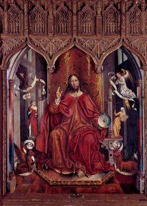 Christus auf der Bank