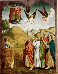 Die Himmelfahrt, Gemälde von Fernando Gallego