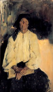 Porträt einer alten Dame