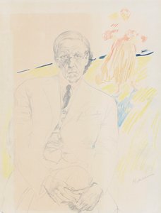 Selbstporträt von Filipp Andreyevich Malyavin