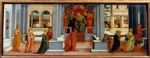 Esther, von König Assuerus erwählt von Filippino Lippi