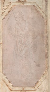 Mann mit Stock von Filippino Lippi