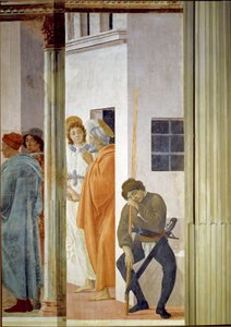 Der heilige Petrus wird von einem Engel aus dem Gefängnis befreit von Filippino Lippi