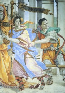 St. Johannes der Evangelist erweckt Drusiana zum Leben