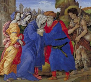 Das Treffen von Joachim und Anna vor dem Goldenen Tor von Jerusalem