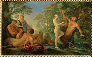 Die Bestrafung des Marsyas, Kupfer