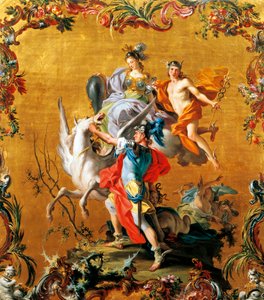 Die Geburt des Pegasus von Filippo Falciatore