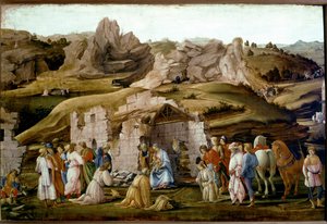 Anbetung der Könige, ca. 1480 von Filippo Lippi