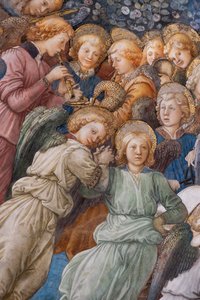 Engel, Detail der Krönung Mariens