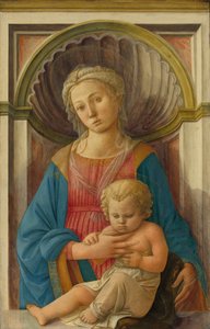 Madonna mit Kind, ca. 1440 von Filippo Lippi