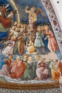 Heilige und Engel (Detail)