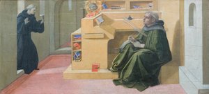 Die Vision des Heiligen Augustinus von der Dreifaltigkeit von Filippo Lippi