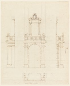 Türrahmen und Türzarge von Filippo Marchionni