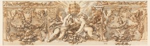 Dekoration eines Frieses, ca. 1770