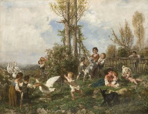 Frühling von Filippo Palizzi