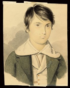 Porträt von Dante Gabriel Rossetti