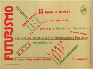 Futurismus, 1932 von Filippo Tommaso Emilio Marinetti