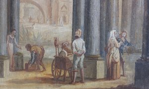 Genrebild (Detail)